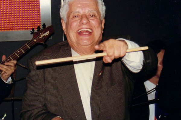 Master Timbalero, Latin music Icon, Multi Grammy Award Winner, Tito Puente, performs as a special guest with the Latin Jazz Coalition, Architects and Designer’s Building,  February 2000, photo credit, Ito Rodriguez