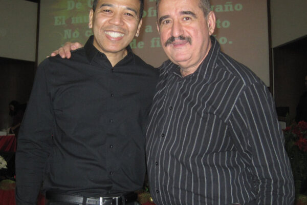 Performing with Master Percussionist Luisito Quintero in Long Island, New York.