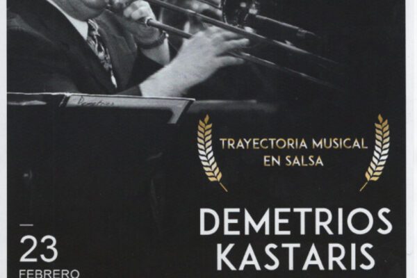 Award from Premios Latinos Fama from Telemundo/ Univisión for Musical Trajectory in Salsa (Trayectoria Musical en Salsa). February 23, 2017. Mounted in the Spanish Harlem Salsa Museum March 16, 2024.